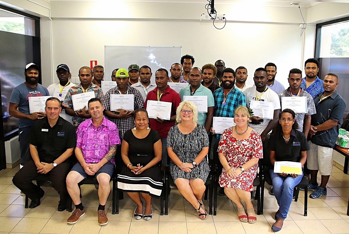 Nineteen Solomon Islanders complete APTC Labour Mobility International Preparation course