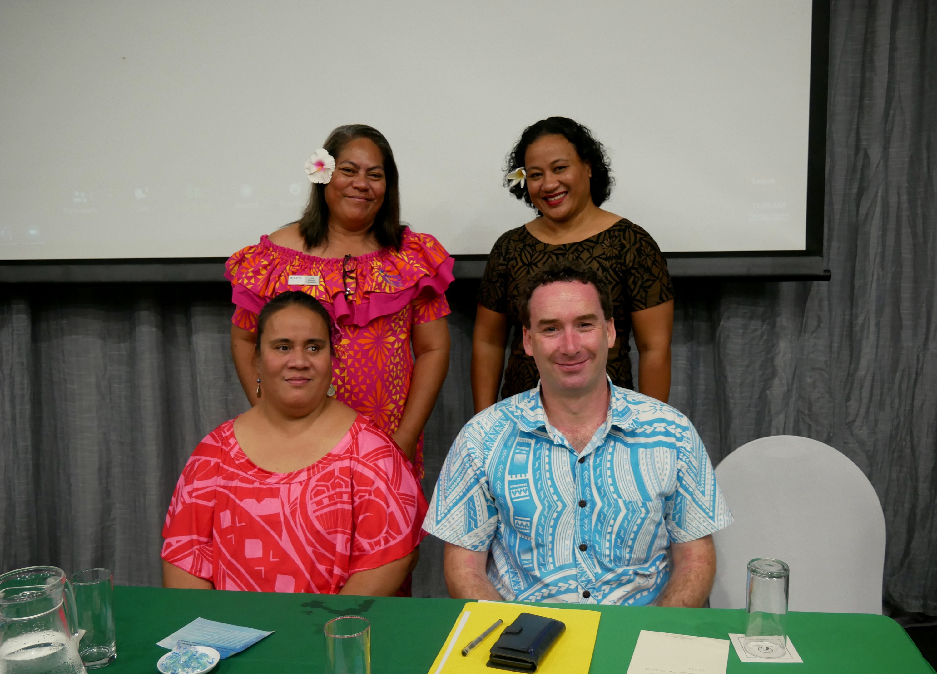 Partnership signing between the Australia Pacific Training Coalition and Samoa’s Disability Advocacy Organisation, Nuanua O Le Alofa (NOLA).