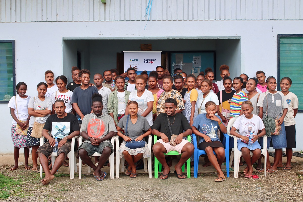 Some of the participants from the Virtual Youth Skills Hub Dialogue in the Solomon Islands.
